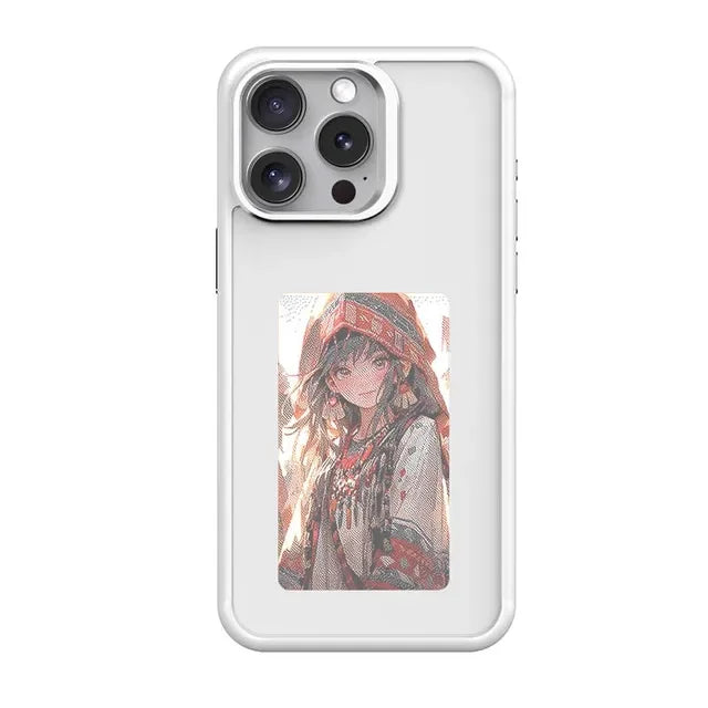 E-ink NFC Smart Screen phone case shockproof shell
